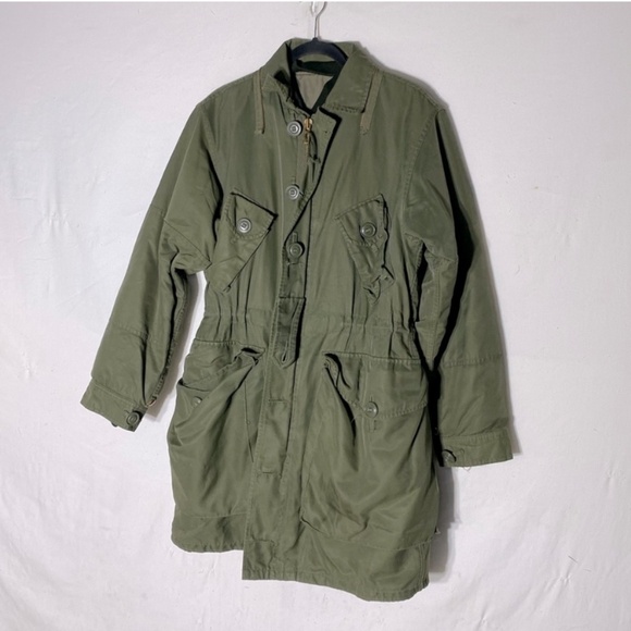 Vintage Peerless Garments LTD. Army Green Extreme Cold Weather Combat Parka S - Picture 15 of 15